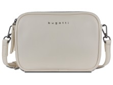 Сумка кросс-боди женская BUGATTI Almata, бежевая, полиуретан, 21,5х6х15 см