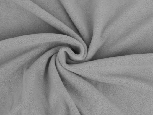 Плед Wave флисовый, серый с нанесением логотипа с нанесением логотипа