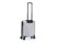 Чемодан TORBER Lama, серебристый, ABS-пластик, 38 х 21 х 55 см, 37 л