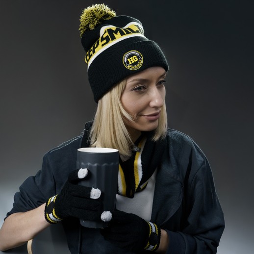 Образец вязанные перчатки с сенсорными пальцами CUSTOM MERCH, 100% аркил , 50007 с нанесением логотипа с нанесением логотипа