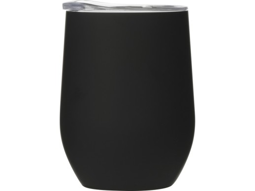 Термокружка Vacuum mug C1, soft touch, 370мл, черный с нанесением логотипа с нанесением логотипа
