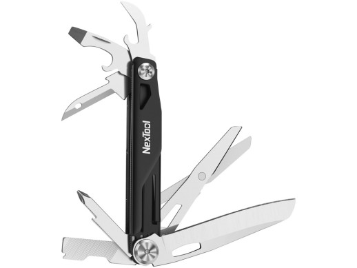 Мультитул Nextool Knight EDC, черный (NE20153) с нанесением логотипа с нанесением логотипа