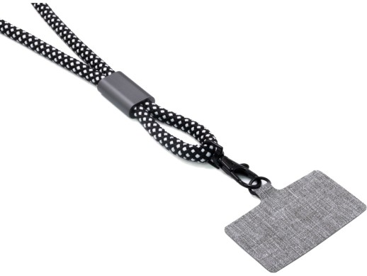 Ремешок-держатель для телефона на запястье Lany Wristband Eco, серый