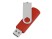 USB/micro USB-флешка 2.0 на 16 Гб Квебек OTG, красный с нанесением логотипа с нанесением логотипа