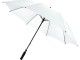 Зонтик-трость Grace 30 с ручкой из ЕВА, белый с нанесением логотипа с нанесением логотипа