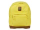 Рюкзак Shammy с эко-замшей для ноутбука 15, желтый с патчем