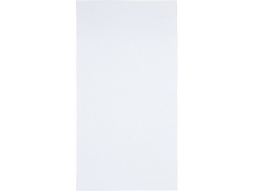 Полотенце для ванны Ellie из хлопка плотностью 550 г/м2 и размером 70x140 см, белый с нанесением логотипа с нанесением логотипа