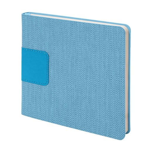 Ежедневник недатированный Scotty, А5-, бирюзовый, кремовый блок, без обреза   24701/07