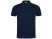 Рубашка поло Imperium мужская, нэйви с нанесением логотипа с нанесением логотипа