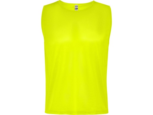 ROMA спортивная манишка, неоновый желтый с нанесением логотипа с нанесением логотипа