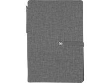 Блокнот А6 Write and stick с ручкой и набором стикеров, серый