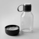 Бутылка для воды 2-в-1 Dog Bowl Bottle со съемной миской для питомцев, 1500 мл, черный