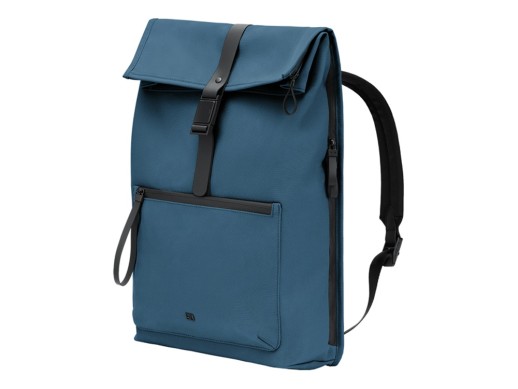 Рюкзак NINETYGO URBAN.DAILY Backpack, синий с нанесением логотипа с нанесением логотипа