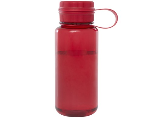 Спортивная бутылка Ryder из переработанного ПЭТ-пластика объемом 900 мл с многофункциональной крышкой, сертифицированная RCS - Красный
