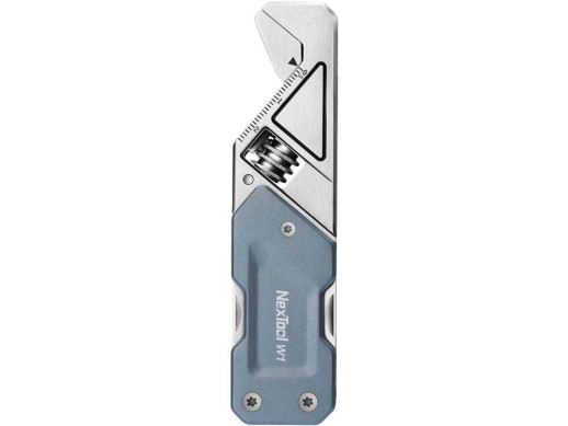 Мультитул-ключ Nextool Light Wrench W1 с набором бит, 6 функций, голубо-серый (NE20270)