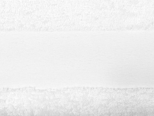 Полотенце Terry М, 450, белый с нанесением логотипа с нанесением логотипа