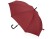 Зонт-трость Bergen, полуавтомат, бордовый