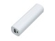 PB030 Универсальное зарядное устройство power bank прямоугольной формы. 2200MAH. Белый с нанесением логотипа с нанесением логотипа