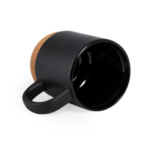 Кружка BOKUN, пробковое дерево, керамика 346585/35 с нанесением логотипа с нанесением логотипа