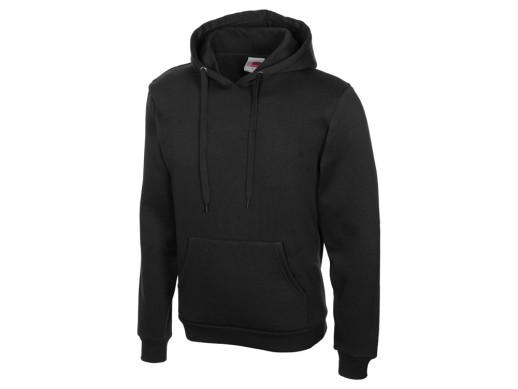 Толстовка с капюшоном Amsterdam мужская, черный с нанесением логотипа с нанесением логотипа