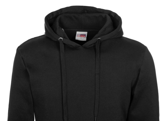 Толстовка с капюшоном Amsterdam мужская, черный с нанесением логотипа с нанесением логотипа