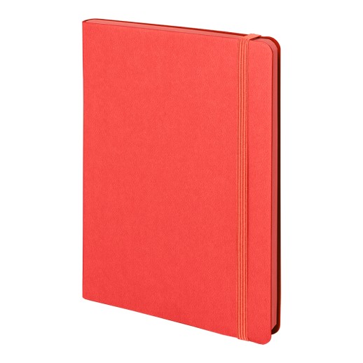 Ежедневник недатированный Shady, А5, красный, кремовый блок в линейку, красный обрез - 24700/08