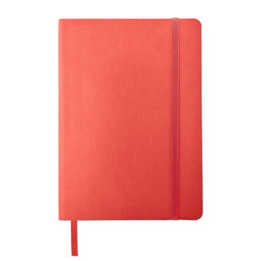 Ежедневник недатированный Shady, А5, красный, кремовый блок в линейку, красный обрез - 24700/08