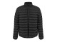 Стеганая куртка Uniqloud, черный с нанесением логотипа с нанесением логотипа