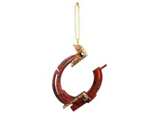 Елочные игрушки (Подкова).Символы года Гранат