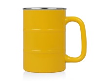 Кружка Баррель 400мл, желтый