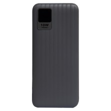 Универсальный аккумулятор Wave 10 (10000 мАч), серый, 14,9х6.7х1,6 см   37172/29