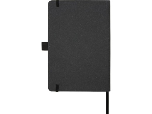 Блокнот A5 Note с обложкой из бамбука, натуральный с нанесением логотипа с нанесением логотипа