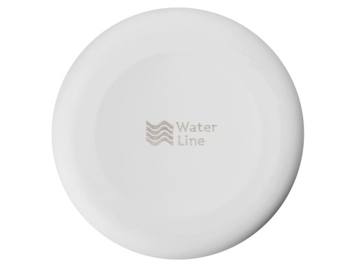 Вакуумная термобутылка Cask Waterline, soft touch, 500 мл, тубус, белый с нанесением логотипа с нанесением логотипа