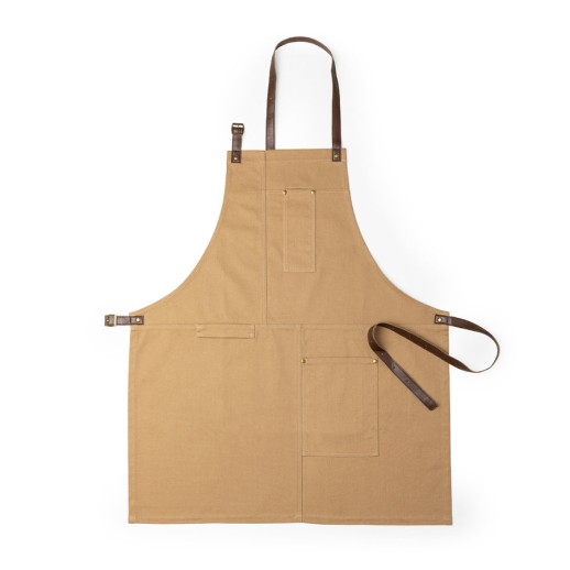 Фартук GRAND CHIEF, светло-коричневый, 68х80см, 100% хлопок -  346295/86