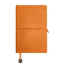 Ежедневник недатированный Fusion, А5, оранжевый, кремовый блок в линейку 24725/05