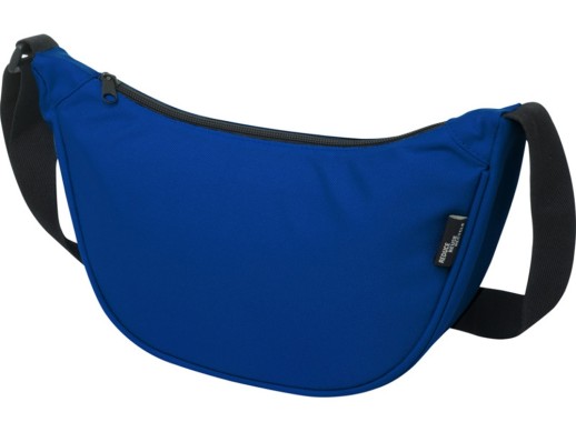 Byron поясная сумка из переработанных материалов объемом 1,5 л - Ярко-синий с нанесением логотипа с нанесением логотипа