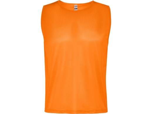 ROMA спортивная манишка, неоновый оранжевый с нанесением логотипа с нанесением логотипа