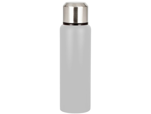 Вакуумный термос Story, тубус, средне-серый