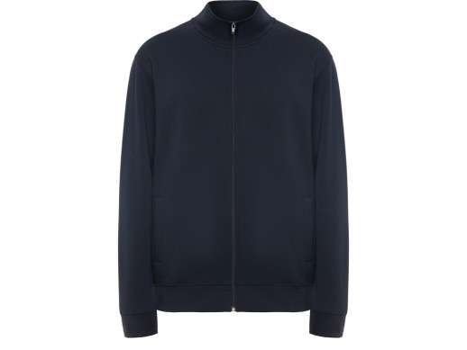 Толстовка на молнии Ulan, нэйви с нанесением логотипа с нанесением логотипа
