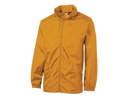 Ветровка Miami мужская с чехлом, оранжевый с нанесением логотипа с нанесением логотипа