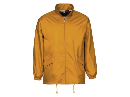 Ветровка Miami мужская с чехлом, оранжевый с нанесением логотипа с нанесением логотипа