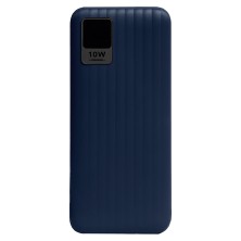 Универсальный аккумулятор Wave 10 (10000 мАч), синий, 14,9х6.7х1,6 см   37172/25