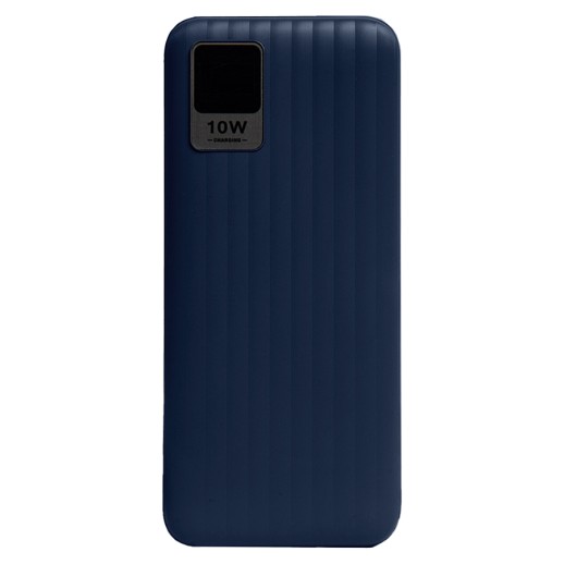 Универсальный аккумулятор Wave 10 (10000 мАч), синий, 14,9х6.7х1,6 см   37172/25