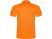 Рубашка поло Monzha мужская, неоновый оранжевый
