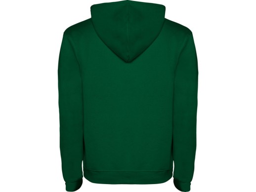 Толстовка с капюшоном Urban мужская, бутылочный/серый меланж