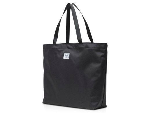 Herschel Classic™ эко-сумка-тоут из переработанного материала объемом 19 л - сплошной черный