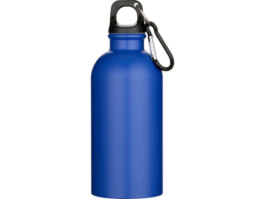 Oregon одностенная бутылка для воды с карабином, изготовленная из нержавеющей стали, сертифицированной по стандарту RCS, объемом 400 мл - Ярко-синий