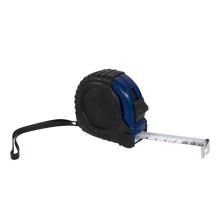 Рулетка GRADE с металлическим клипом 5 м., синяя, пластик , 344643/24