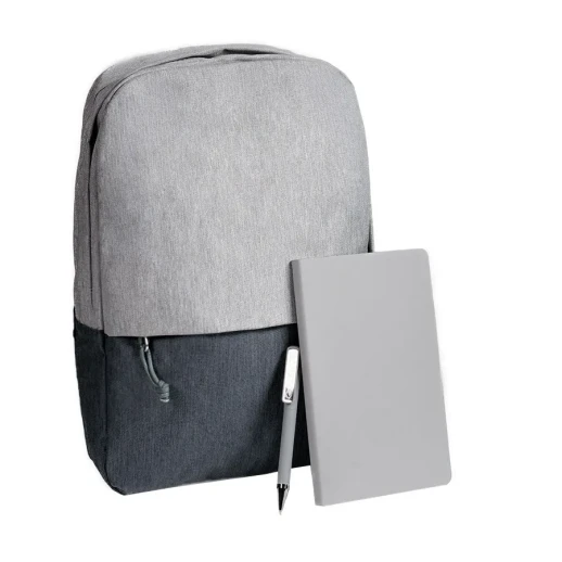 Подарочный набор READYPACK: рюкзак, ручка, блокнот, серый   39496/30