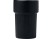 Fika стакан 340 мл с бамбуковым чехлом - сплошной черный